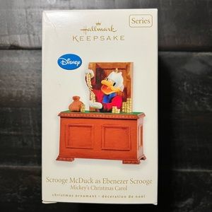 Disney Hallmark Ornament Scrooge McDuck as Ebenezer Mickeys Xmas Carol 2010